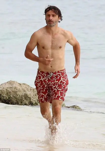 Andrew Lincoln Shirtless