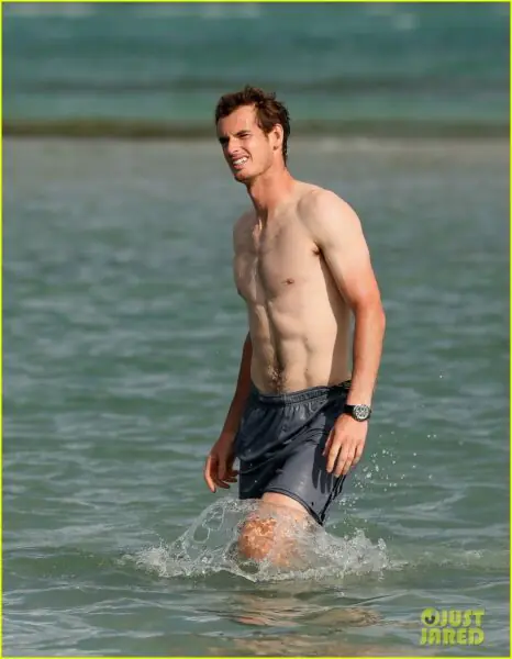 Andy Murray Shirtless