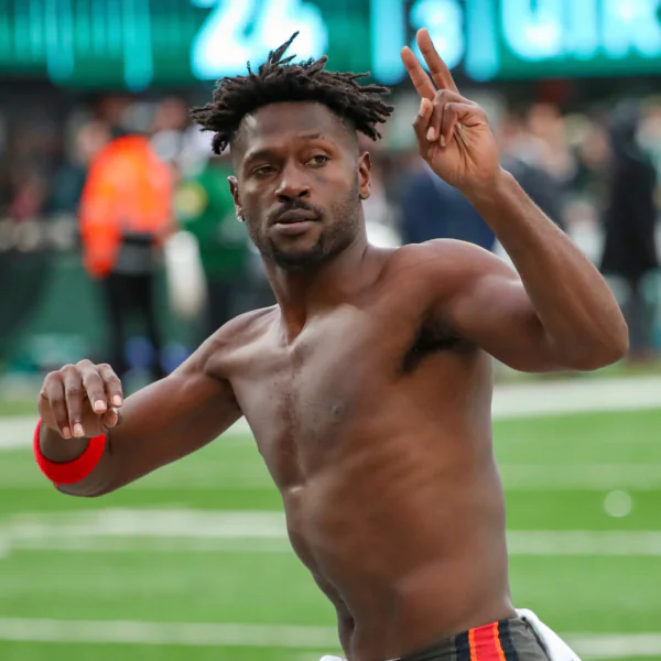 Antonio Brown Shirtless