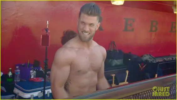 Bryce Harper Shirtless