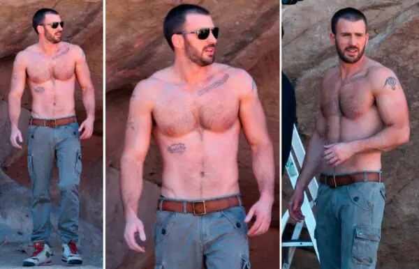 Chris Evans Shirtless 3