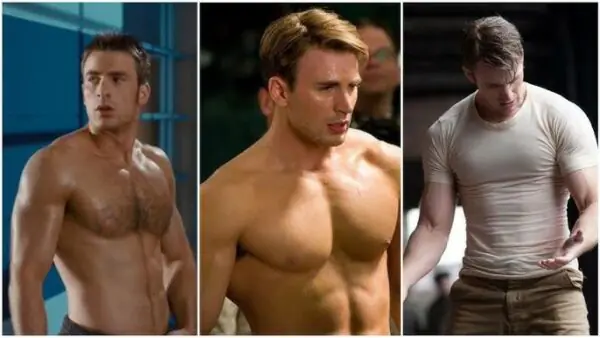 Chris Evans Shirtless