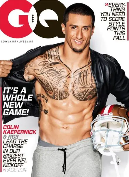 Colin Kaepernick Shirtless