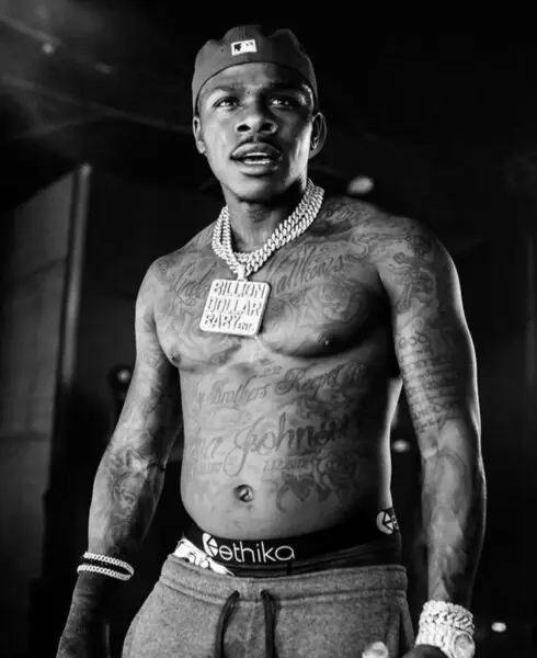 DaBaby Shirtless 3