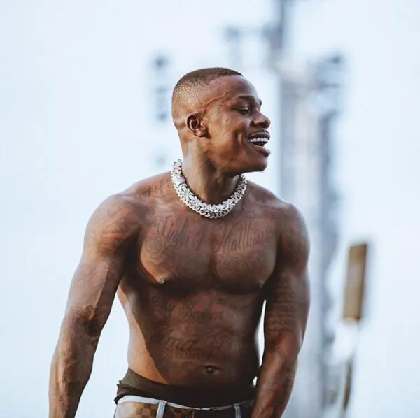 DaBaby Shirtless