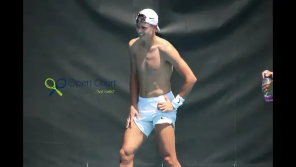 Denis Shapovalov Shirtless 3