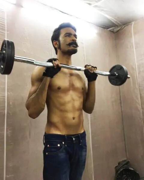 Dhanush Shirtless 2