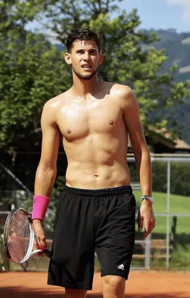 Dominic Thiem Shirtless Dominic Thiem Shirtless