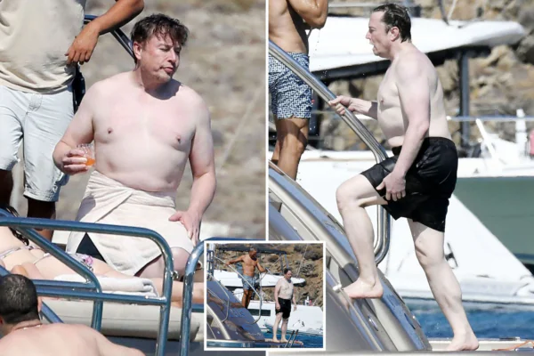 Elon Musk Shirtless 2