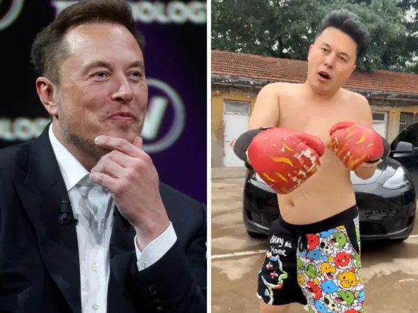 Elon Musk Shirtless 3