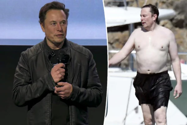 Elon Musk Shirtless