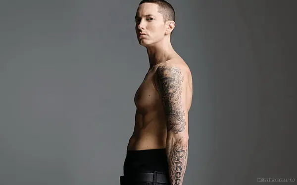 Eminem Shirtless 2