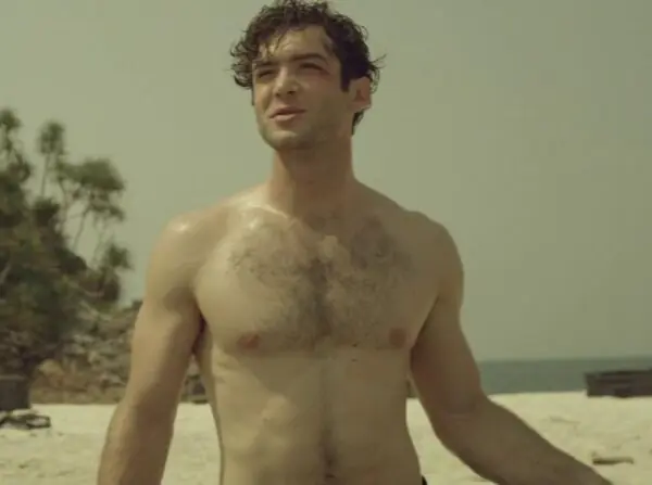 Ethan Peck Shirtless