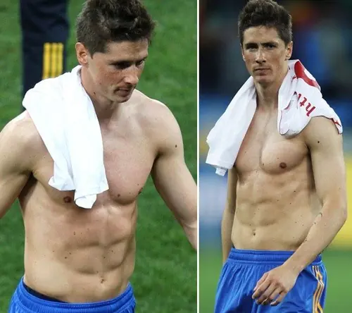 Fernando Torres Shirtless 2