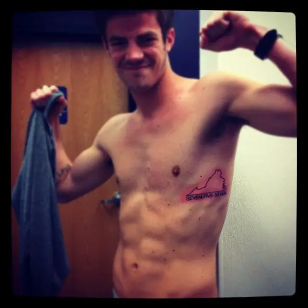 Grant Gustin Shirtless 2