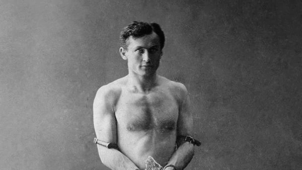 Harry Houdini Shirtless