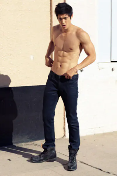 Harry Shum Jr Shirtless 4