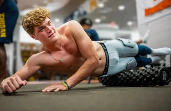 J J McCarthy Shirtless J J McCarthy Shirtless