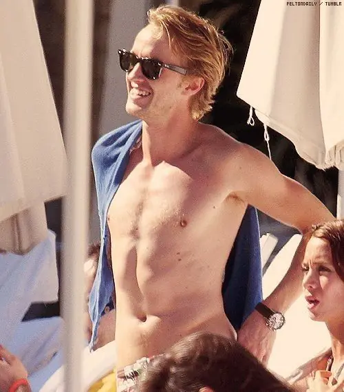 Tom Felton Shirtless 3
