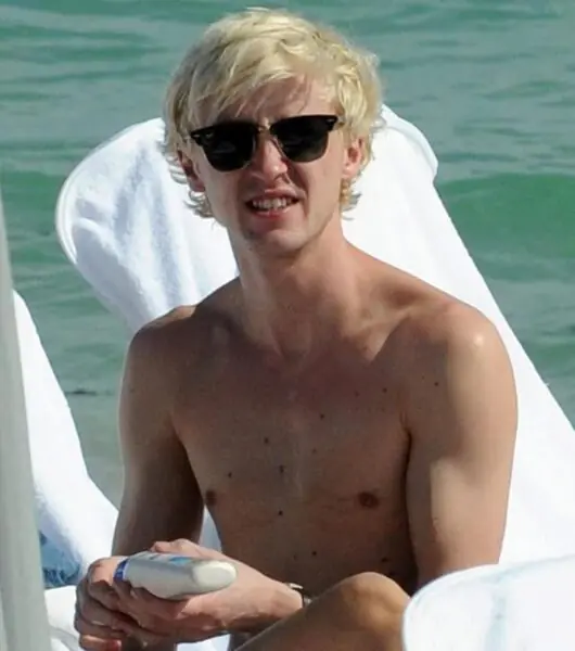 Tom Felton Shirtless