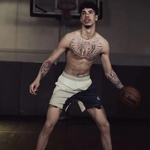 LaMelo Ball Shirtless 2 LaMelo Ball Shirtless 2