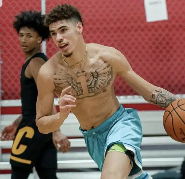 LaMelo Ball Shirtless 3 LaMelo Ball Shirtless 3