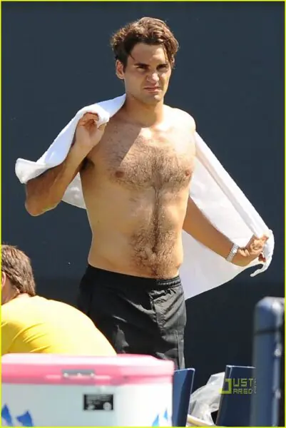 Roger Federer Shirtless 3 Roger Federer Shirtless 3