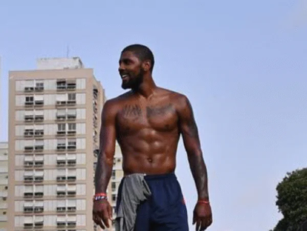Kyrie Irving Shirtless 2
