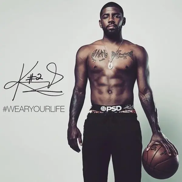 Kyrie Irving Shirtless 3