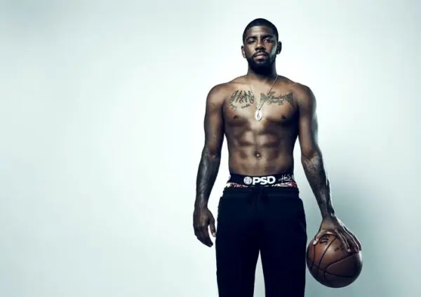 Kyrie Irving Shirtless 5