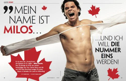 Milos Raonic Shirtless Milos Raonic Shirtless