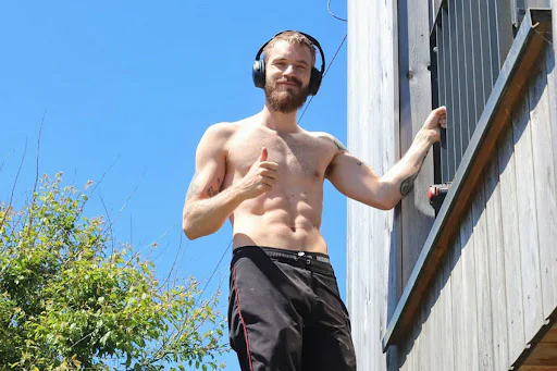 PewDiePie Shirtless
