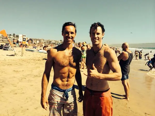 Steve Nash Shirtless
