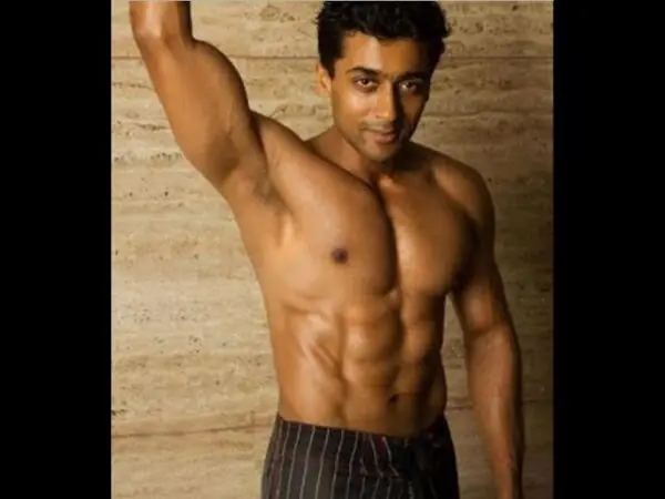 Surya Shirtless