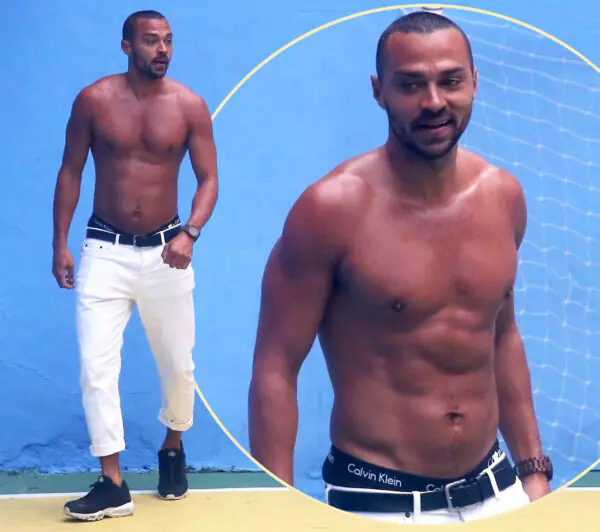 Jesse Williams Shirtless 2