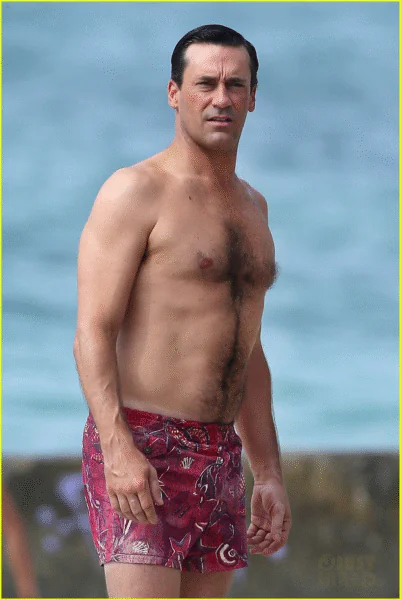 Jon Hamm Shirtless