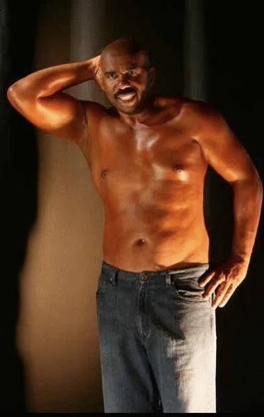 Steve Harvey Shirtless