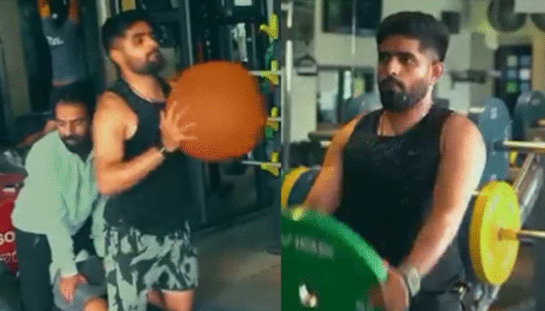Babar Azam Shirtless 4