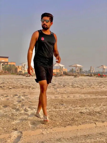 Babar Azam Shirtless