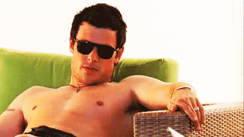 Cory Monteith Shirtless