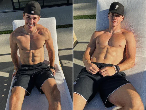 Noah Beck Shirtless 3