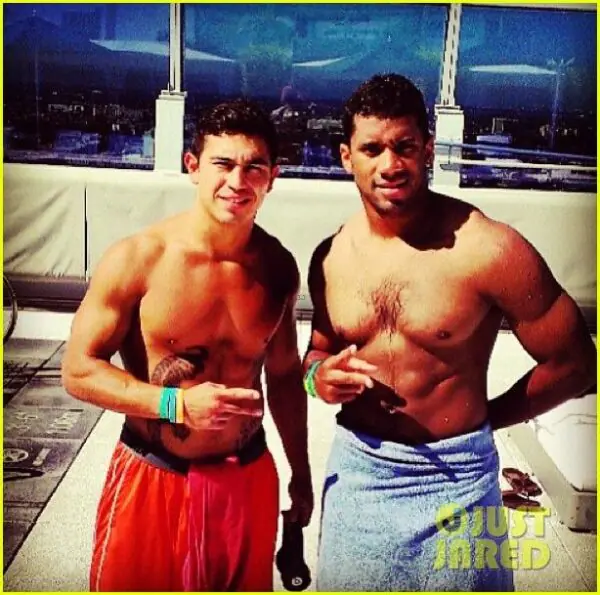 Russell Wilson Shirtless