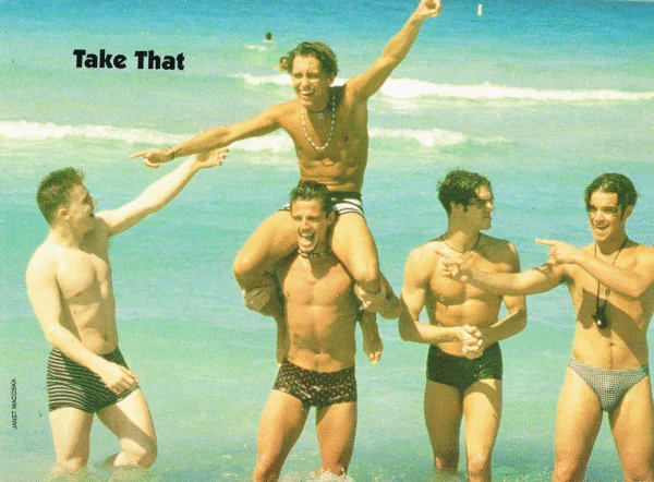 Gary Barlow Shirtless