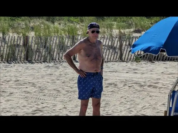 Joe Biden Shirtless