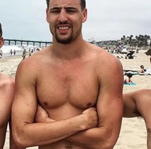 Klay Thompson Shirtless 2 Klay Thompson Shirtless 2