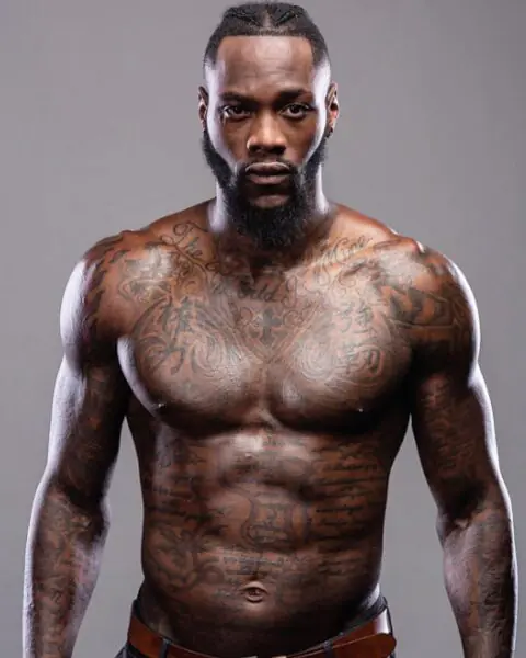 Deontay Wilder Shirtless 2