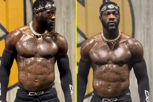 Deontay Wilder Shirtless 4