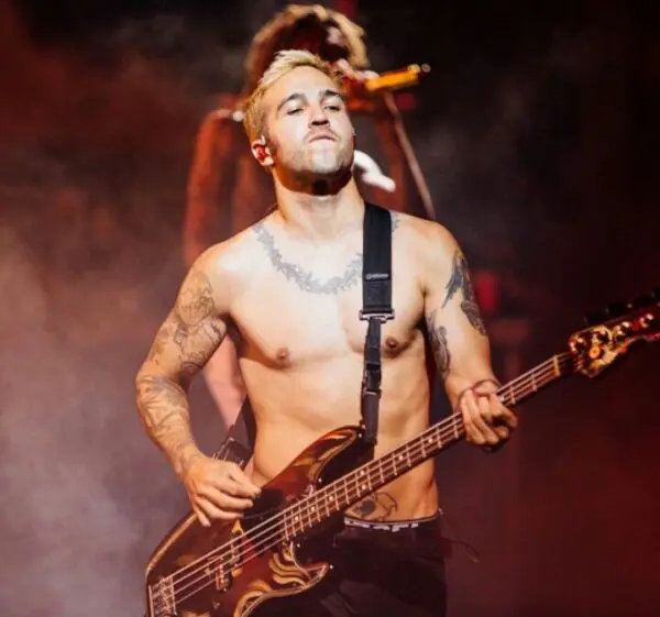 Pete Wentz Shirtless 2