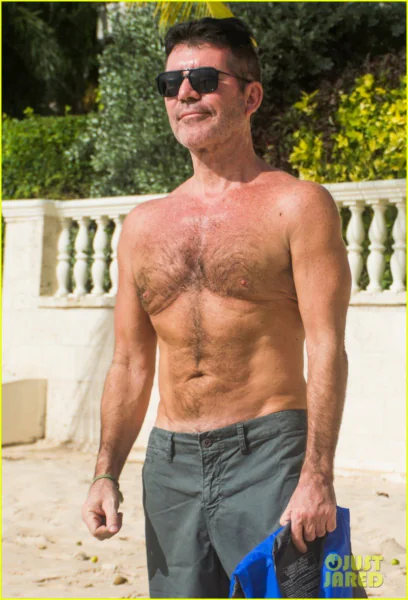 Simon Cowell Shirtless