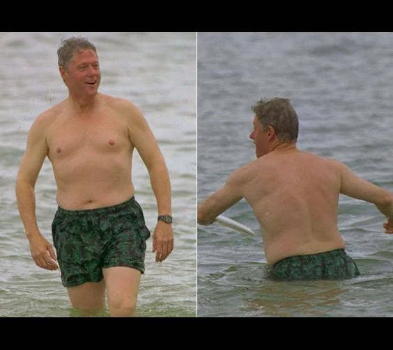 Bill Clinton Shirtless 2